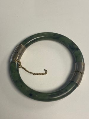 Collection variée de 16 pièces de bijoux et boîtes, dont du jade, de l'or et de l'argent, Chine, 19ème — photo 24