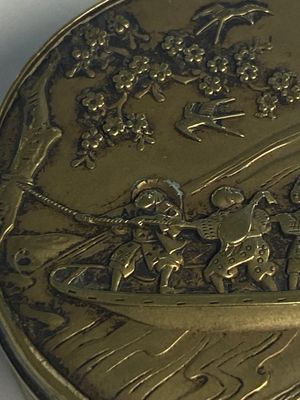 Collection variée de 16 pièces de bijoux et boîtes, dont du jade, de l'or et de l'argent, Chine, 19ème — photo 8