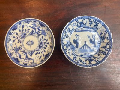 Collection variée de 18 pièces en porcelaine de Chine en bleu et blanc et famille rose, Kangxi/Yongzheng — photo 6
