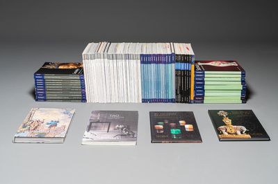 Collection variée de 71 catalogues Sotheby's sur l'art chinois des années 2000 à 2009