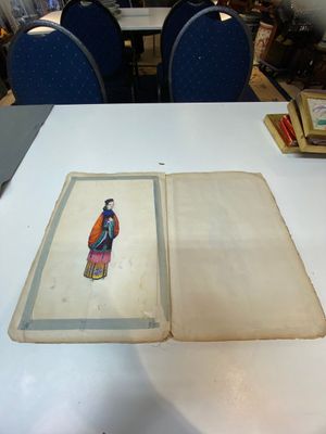 Collection variée de peintures sur papier de riz à décor des personnages, Chine, Canton, 19ème — photo 19
