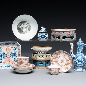Collection variée de porcelaines de Chine et du Japon, 18ème — photo 1