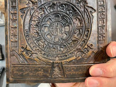 Collection variée en bois, bronze et cuivre, Chine et Tibet, 19/20ème — photo 11