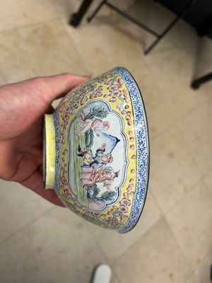 Collection variée en émaux de Canton, Chine, 19ème — photo 25