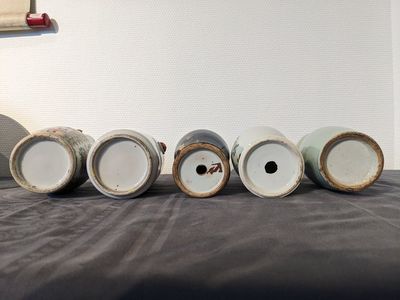 Collection variée en porcelaine de Chine, 19/20ème — photo 3