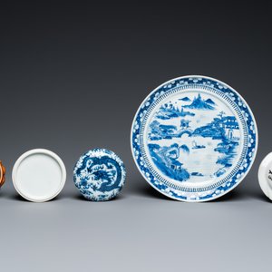 Collection variée en porcelaine de Chine, 19/20ème — photo 14