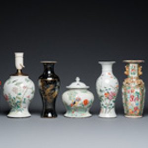 Collection variée en porcelaine de Chine, 19/20ème — photo 2