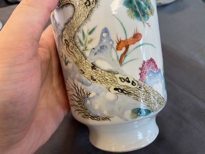 Collection variée en porcelaine de Chine, 19/20ème — photo 8
