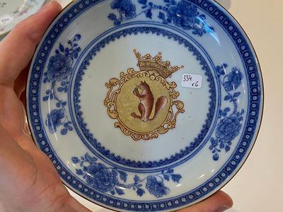 Collection variée en porcelaine de Chine de la Compagnie des Indes, Qianlong — photo 6