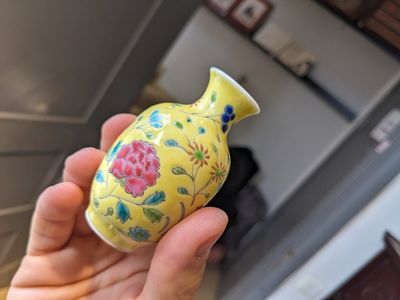 Collection variée en porcelaine de Chine en bleu et blanc et famille rose, 18/19ème — photo 22