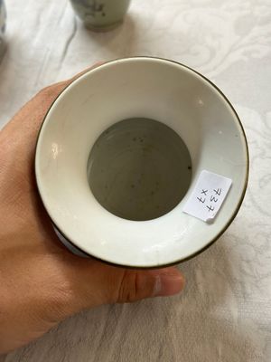 Collection variée en porcelaine de Chine en bleu et blanc et famille rose, 18ème et postérieur — photo 19