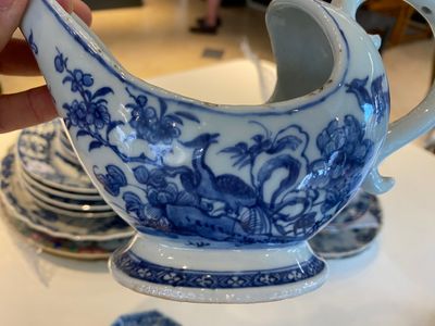 Collection variée en porcelaine de Chine en bleu et blanc et famille rose, Kangxi/Qianlong — photo 3