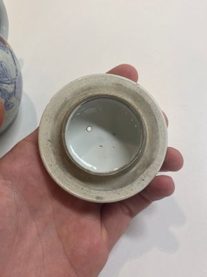 Collection variée en porcelaine de Chine en bleu et blanc et famille rose, Qianlong et postérieur — photo 13