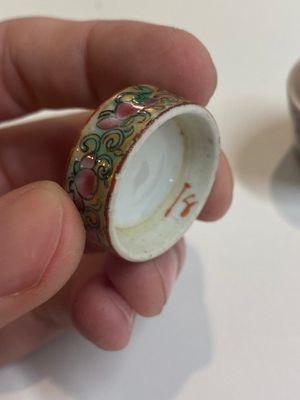 Collection variée en porcelaine de Chine en bleu et blanc et famille rose, Qianlong et postérieur — photo 19