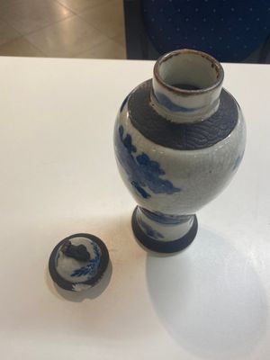 Collection variée en porcelaine de Chine en bleu et blanc et famille rose, Qianlong et postérieur — photo 7