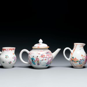 Collection variée en porcelaine de Chine en bleu et blanc, famille rose et de style Imari, Yongzheng/Qianlong — photo 5