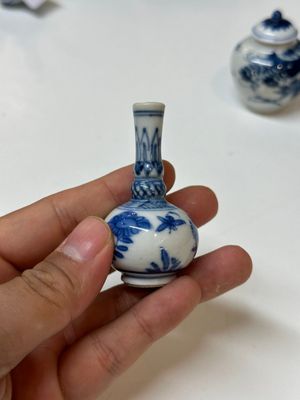 Collection variée en porcelaine de Chine en bleu et blanc, Kangxi/Qianlong — photo 11