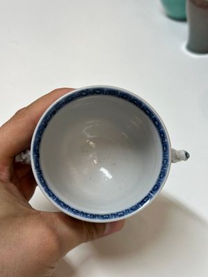 Collection variée en porcelaine de Chine en bleu et blanc, Kangxi/Qianlong — photo 19