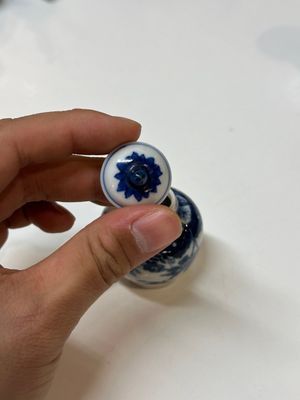 Collection variée en porcelaine de Chine en bleu et blanc, Kangxi/Qianlong — photo 7