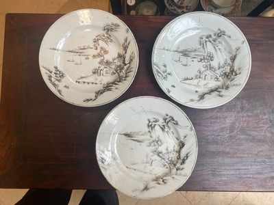 Collection variée en porcelaine de Chine en grisaille et famille rose, Yongzheng/Qianlong — photo 12