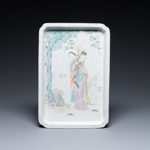 Collection variée en porcelaine de Chine famille rose et qianjiang cai, 19/20ème — photo 2