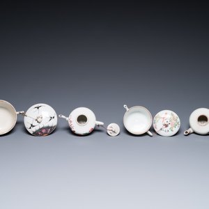 Collection variée en porcelaine de Chine famille rose et qianjiang cai, 19/20ème — photo 9