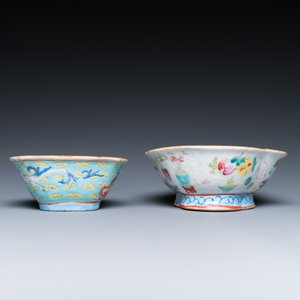 Collection variée en porcelaine de Chine famille rose et qianjiang cai, 19/20ème — photo 15