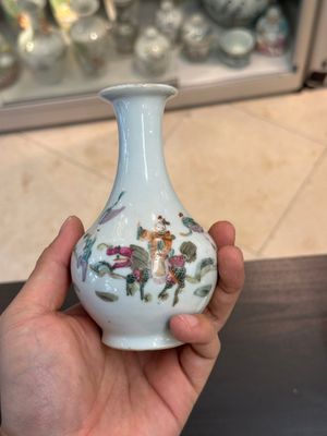 Collection variée en porcelaine de Chine famille rose et qianjiang cai, 19/20ème — photo 28