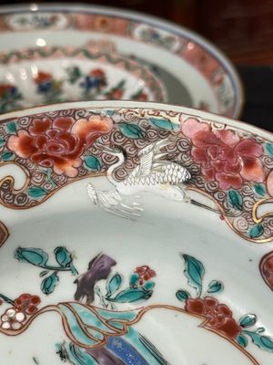 Collection variée en porcelaine de Chine famille rose et verte, 18/19ème — photo 37