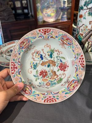 Collection variée en porcelaine de Chine famille rose et verte, 18/19ème — photo 41