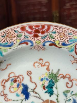 Collection variée en porcelaine de Chine famille rose et verte, 18/19ème — photo 43