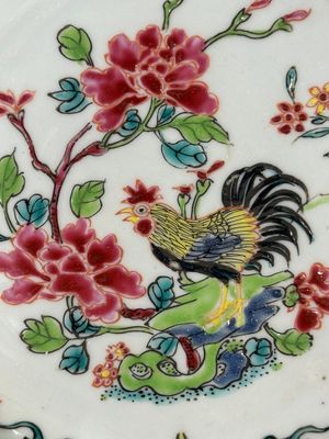 Collection variée en porcelaine de Chine famille rose et verte, 18/19ème — photo 57