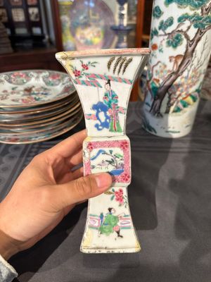 Collection variée en porcelaine de Chine famille rose et verte, 18/19ème — photo 72