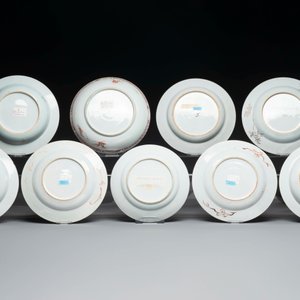 Collection variée en porcelaine de Chine famille rose et verte, 18/19ème — photo 3