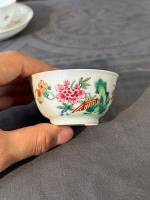 Collection variée en porcelaine de Chine famille rose, Yongzheng/Qianlong — photo 9