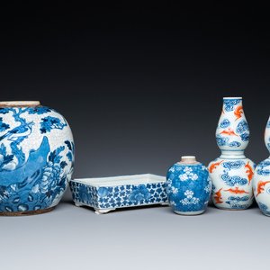 Collection variée en porcelaine de Chine, Kangxi et postérieur — photo 1