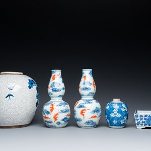 Collection variée en porcelaine de Chine, Kangxi et postérieur — photo 4