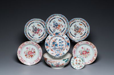 Collection variée en porcelaine de Chine, Kangxi/Qianlong