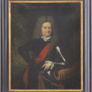 Constantyn Netscher (1668-1723), "Portrait d'un Amiral néerlandais" — photo 1