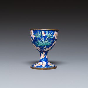 Coquetier en émaux de Canton, Chine, Qianlong/Jiaqing — photo 3