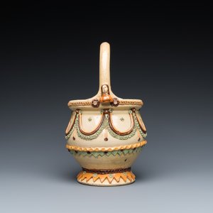 Corbeille en poterie flamande, Torhout, 19ème — photo 5