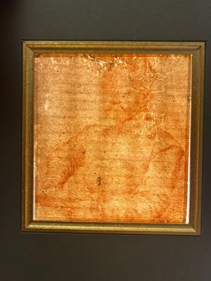 Cornelis Visscher II (1628-1658, attr. à): 'Portrait d'un roi', sanguine sur papier — photo 3