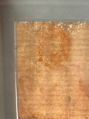 Cornelis Visscher II (1628-1658, attr. à): 'Portrait d'un roi', sanguine sur papier — photo 5