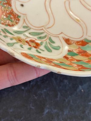Coupe en porcelaine de Chine wucai de type ko-sometsuke pour le marché japonais, époque Transition — photo 8