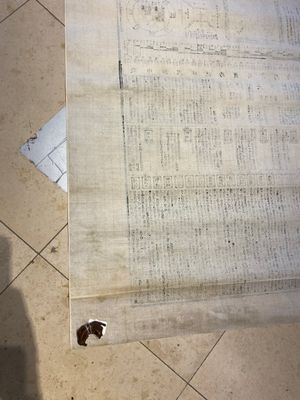 D'après Lu Anshi (Chine, active 17/18ème): Une carte de la Chine unifiée sous les Qing, encre rouge et noire sur soie, datée 1722 — photo 33