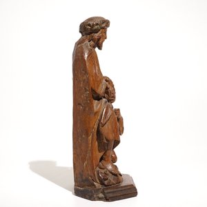 De bespotting van Christus, een gesculpteerde eiken groep, Zuidelijke Nederlanden, 15/16e eeuw — foto 4