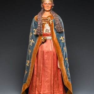 De originele maquette voor de reuzin 'Reine Tournay', atelier Edouard Tréhoux, Doornik, ca. 1932 — foto 2