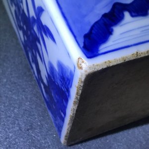 Deux boîtes à thé couvertes en porcelaine de Chine bleu et blanc, Kangxi — photo 25