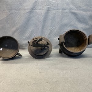 Deux brûle-parfums en bronze, Chine, Qing — photo 12