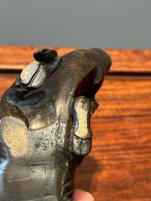 Deux compte-gouttes en bronze, Chine, Ming/Qing — photo 9